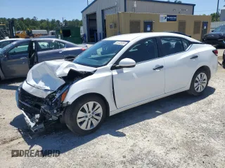 2025 Nissan Sentra S z VIN 3N1AB8BV1SY230678, wystawiony jako Copart lot #58094955 z przebiegiem 11 700 mil mil oraz Szkoda całkowita • Salvage title. Historia ofert i sprzedaży dostępna na DreamBid. Obrazek 1.