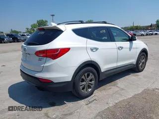 2014 Hyundai Santa Fe with VIN 5XYZUDLB9EG156555, listed as a IAAI auction lot 42721070 with 349,412 mi miles and . Bid and sale history available at DreamBid. Image 4.