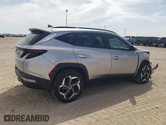 2023 Hyundai Tucson SEL with VIN 5NMJFCAE2PH256570, listed as a Copart auction lot 51078935 with 35,782 mi miles and Salvage Title. Bid and sale history available at carsss.com. Image 3.