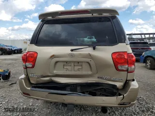 2006 Toyota Sequoia Limited with VIN 5TDBT48A16S268999, listed as a Copart auction lot 46572655 with 206,496 mi miles and Clean Title. Bid and sale history available at carsss.com. Image 6.