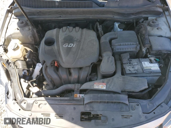2014 Kia Optima LX with VIN KNAGM4A70E5454889, listed as a Copart auction lot 53549595 with 128,780 mi miles and Salvage title. Bid and sale history available at DreamBid. Image 11.