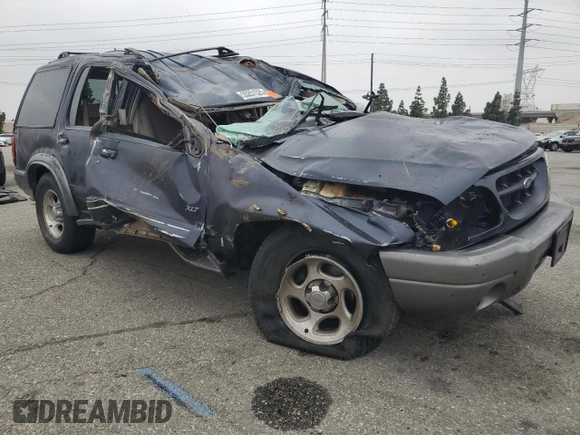 1999 Ford Explorer XLT with VIN 1FMZU34E6XZC14009, listed as a Copart auction lot 55251525 with 253,681 mi miles and Salvage title. Bid and sale history available at DreamBid. Image 4.