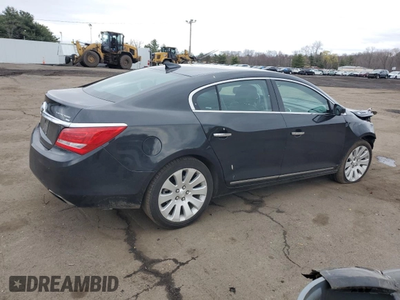 2015 Buick LaCrosse Leather with VIN 1G4GC5G33FF252667, listed as a Copart auction lot 52872815 with 76,709 mi miles and Salvage Title. Bid and sale history available at carsss.com. Image 3.