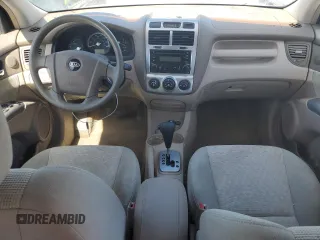 2005 Kia Sportage LX with VIN KNDJF723057131284, listed as a Copart auction lot 74563624 with Not Provided miles and Non Repairable. Bid and sale history available at carsss.com. Image 8.