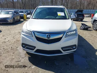 2014 Acura MDX Advance with VIN 5FRYD4H84EB001636, listed as a IAAI auction lot 41644117 with 124,460 mi miles and . Bid and sale history available at carsss.com. Image 13.
