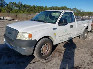 2005 Ford F-150 XL with VIN 1FTPF125X5NA95687, listed as a IAAI auction lot 41737229 with 181,495 mi miles. Bid and sale history available at carsss.com. Image 2.