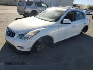 2011 Infiniti EX Journey with VIN JN1AJ0HR2BM853700, listed as a Copart auction lot 77166274 with Not Provided miles and Salvage Title. Bid and sale history available at carsss.com. Image 1.