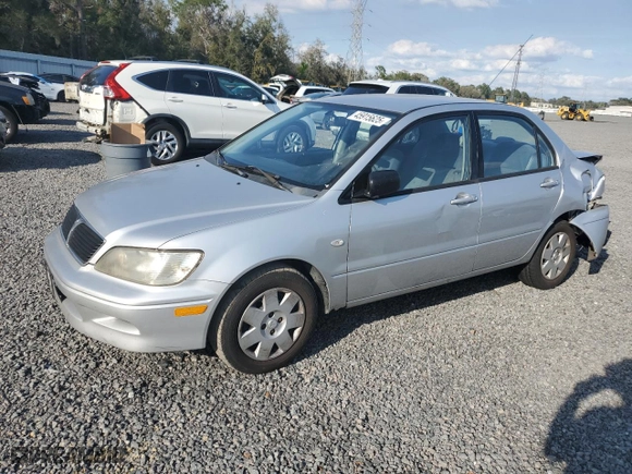2002 Mitsubishi Lancer ES with VIN JA3AJ26E72U062554, listed as a Copart auction lot 45915625 with 163,839 mi miles and Salvage Title. Bid and sale history available at carsss.com. Image 1.