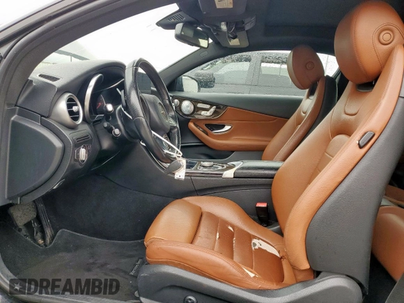 2017 Mercedes-Benz C 300 with VIN WDDWJ4KBXHF406136, listed as a Copart auction lot 60511465 with 109,208 mi miles and Clean title. Bid and sale history available at DreamBid. Image 7.