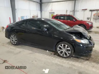 2012 Honda Civic Si with VIN 2HGFG4A53CH708655, listed as a Copart auction lot 55245035 with 141,209 mi miles and Salvage title. Bid and sale history available at DreamBid. Image 4.
