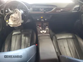 2017 Audi A6 Prestige with VIN WAUH2AFC8HN076999, listed as a Copart auction lot 49725635 with 0 mi miles and Salvage Title. Bid and sale history available at carsss.com. Image 8.
