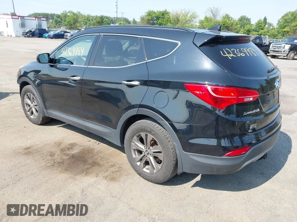 2014 Hyundai Santa Fe with VIN 5XYZUDLB9EG187420, listed as a IAAI auction lot 42369989 with 181,713 mi miles and . Bid and sale history available at DreamBid. Image 3.