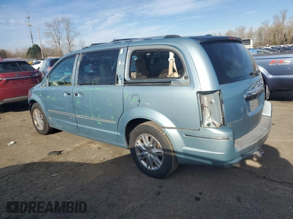 2009 Chrysler Town & Country Limited with VIN 2A8HR64X59R659769, listed as a Copart auction lot 88728125 with 97,552 mi miles and Salvage Title. Bid and sale history available at carsss.com. Image 2.