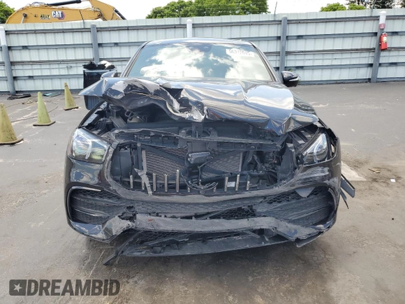 2021 Mercedes-Benz GLE 53 AMG with VIN 4JGFD6BB7MA361155, listed as a Copart auction lot 56312045 with 56,872 mi miles and Non repairable. Bid and sale history available at DreamBid. Image 5.