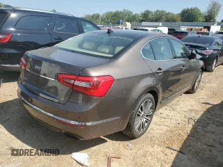 2015 Kia Cadenza Premium with VIN KNALN4D76F5173172, listed as a Copart auction lot 66956673 with 37,974 mi miles and Salvage Title. Bid and sale history available at carsss.com. Image 3.