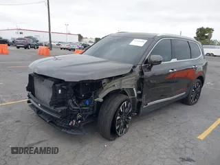 2024 Kia Telluride SX Prestige X-Line with VIN 5XYP5DGC2RG417456, listed as a IAAI auction lot 42110480 with 20,099 mi miles and . Bid and sale history available at DreamBid. Image 19.