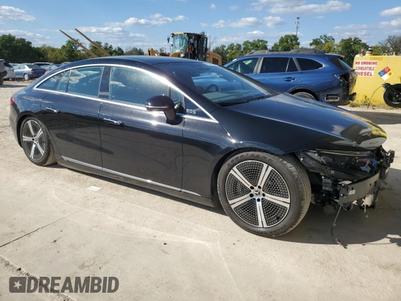 2023 Mercedes-Benz EQS 450 z VIN W1KCG2EB1PA038099, wystawiony jako Copart lot #73380004 z przebiegiem 13 333 mil mil oraz Szkoda całkowita • Salvage title. Historia ofert i sprzedaży dostępna na DreamBid. Obrazek 4.