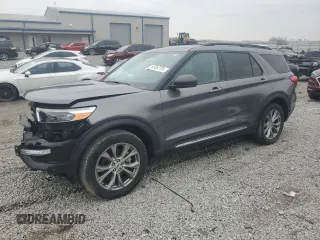2022 Ford Explorer XLT with VIN 1FMSK7DH6NGB58610, listed as a Copart auction lot 44392125 with 20,190 mi miles and Salvage Title. Bid and sale history available at carsss.com. Image 1.