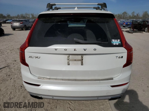 2017 Volvo XC90 Momentum with VIN YV4A22PK8H1155769, listed as a Copart auction lot 49626545 with 121,274 mi miles and Salvage Title. Bid and sale history available at carsss.com. Image 6.