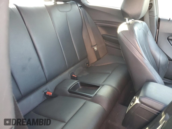 2015 BMW 2 Series M235i with VIN WBA1J7C57FV254038, listed as a Copart auction lot 73657294 with 117,883 mi miles and Salvage Title. Bid and sale history available at carsss.com. Image 10.