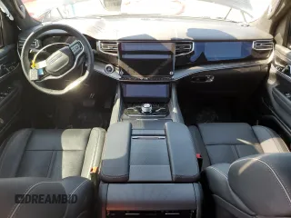 2024 Jeep Grand Wagoneer Series II Obsidian with VIN 1C4SJVFP5RS192539, listed as a Copart auction lot 62644495 with 7,780 mi miles and Salvage title. Bid and sale history available at DreamBid. Image 8.