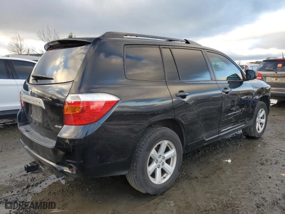 2010 Toyota Highlander SE with VIN 5TDJK3EH3AS036987, listed as a Copart auction lot 41603275 with 325,988 mi miles and Salvage Title. Bid and sale history available at carsss.com. Image 3.