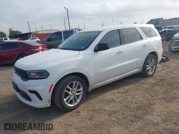 2023 Dodge Durango GT Plus with VIN 1C4RDHDG4PC549808, listed as a IAAI auction lot 41968291 with 41,926 mi miles and . Bid and sale history available at DreamBid. Image 17.