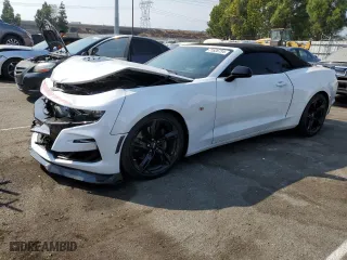 2019 Chevrolet Camaro 2SS with VIN 1G1FH3D70K0157003, listed as a Copart auction lot 71626734 with 42,037 mi miles and Salvage Title. Bid and sale history available at carsss.com. Image 1.