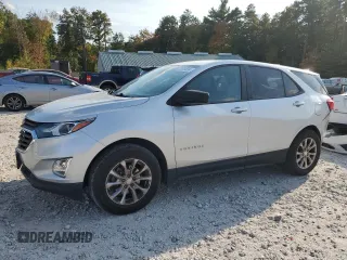 2020 Chevrolet Equinox LS z VIN 3GNAX5EVXLS585403, wystawiony jako Copart lot #73754694 z przebiegiem 108 070 mil mil oraz Szkoda całkowita • Salvage title. Historia ofert i sprzedaży dostępna na DreamBid. Obrazek 1.