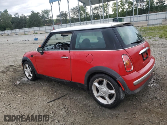2002 MINI Hardtop with VIN WMWRC33422TE12260, listed as a Copart auction lot 66409484 with 112,119 mi miles and Salvage Title. Bid and sale history available at DreamBid. Image 2.