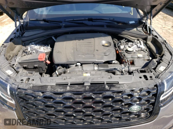2021 Land Rover Range Rover Velar R-Dynamic S with VIN SALYT2EX5MA323352, listed as a Copart auction lot 46099283 with 14,030 mi miles. Bid and sale history available at carsss.com. Image 12.