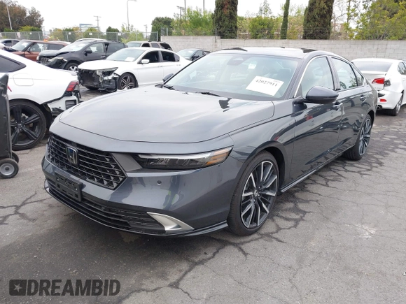 2024 Honda Accord Touring with VIN 1HGCY2F82RA070008, listed as a IAAI auction lot 42027911 with 13,878 mi miles and . Bid and sale history available at DreamBid. Image 17.