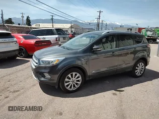 2017 Ford Escape Titanium with VIN 1FMCU9JD0HUC09357, listed as a Copart auction lot 52772915 with 99,062 mi miles and Clean Title. Bid and sale history available at carsss.com. Image 2.