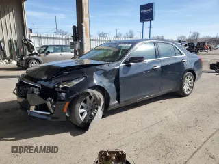 2015 Cadillac CTS RWD with VIN 1G6AP5SX8F0130675, listed as a Copart auction lot 50155755 with 141,817 mi miles and Salvage title. Bid and sale history available at DreamBid. Image 1.