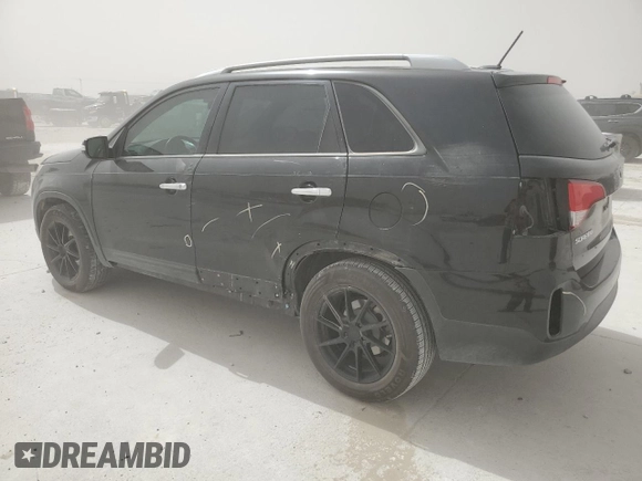 2015 Kia Sorento LX with VIN 5XYKT4A69FG659384, listed as a Copart auction lot 48891205 with 129,678 mi miles and Salvage Title. Bid and sale history available at DreamBid. Image 2.