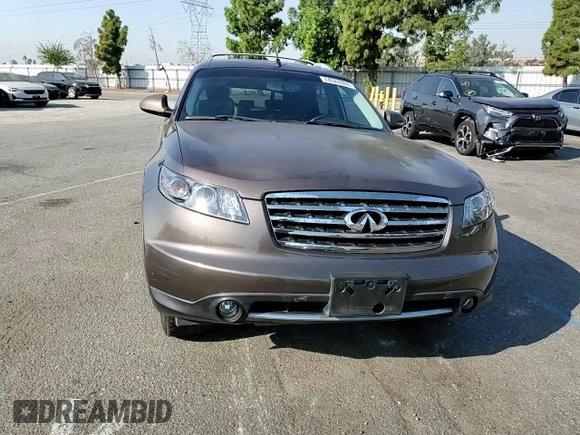 2006 Infiniti FX with VIN JNRAS08U26X102471, listed as a Copart auction lot 74024984 with 191,838 mi miles and Salvage Title. Bid and sale history available at DreamBid. Image 11.