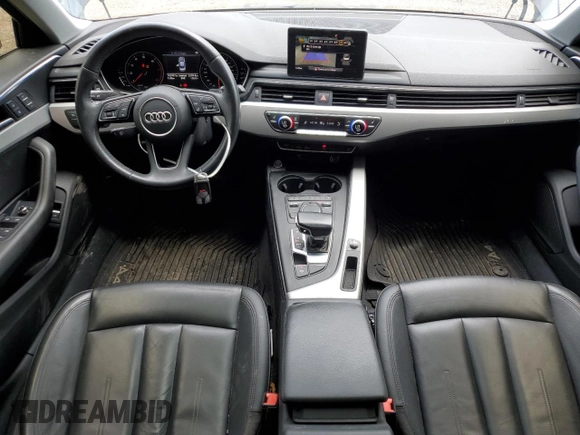 2019 Audi A4 Premium with VIN WAUGMAF41KN012339, listed as a Copart auction lot 61236005 with 142,937 mi miles and Salvage title. Bid and sale history available at DreamBid. Image 8.