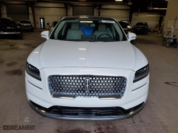 2022 Lincoln Nautilus Reserve with VIN 2LMPJ8KP7NBL13539, listed as a Copart auction lot 77984334 with 27,178 mi miles and Clean Title. Bid and sale history available at carsss.com. Image 5.
