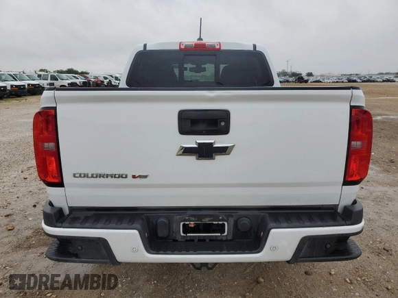 2019 Chevrolet Colorado 2WD Z71 with VIN 1GCGSDEN7K1202545, listed as a Copart auction lot 55469215 with 83,786 mi miles and Clean title. Bid and sale history available at DreamBid. Image 6.