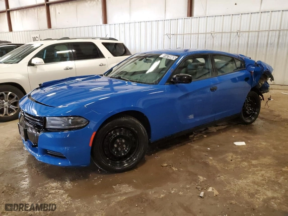 2019 Dodge Charger Police with VIN 2C3CDXKT9KH626537, listed as a Copart auction lot 51470965 with 0 mi miles and Salvage Title. Bid and sale history available at carsss.com. Image 1.