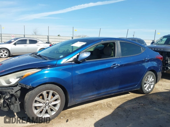 2016 Hyundai Elantra SE with VIN 5NPDH4AE1GH655759, listed as a IAAI auction lot 41721601 with 152,787 mi miles. Bid and sale history available at carsss.com. Image 14.