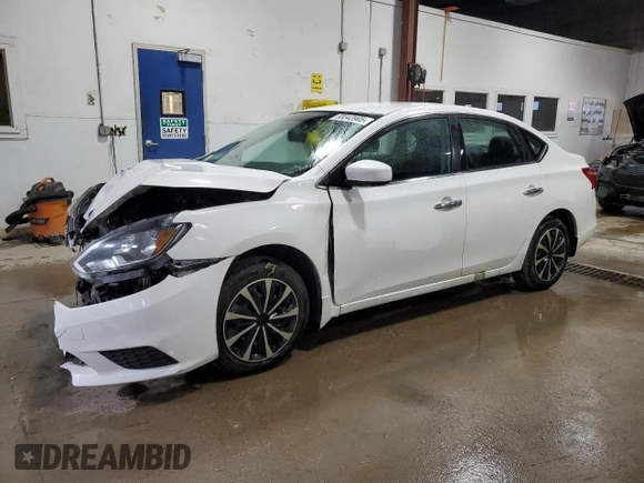 2017 Nissan Sentra S with VIN 3N1AB7AP6HY233310, listed as a Copart auction lot 50043905 with 107,710 mi miles and Salvage Title. Bid and sale history available at DreamBid. Image 1.