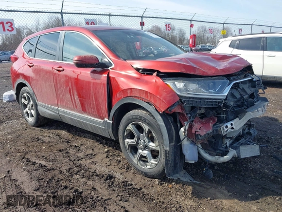 2018 Honda CR-V EX-L with VIN 5J6RW2H80JL007312, listed as a IAAI auction lot 41769378 with 138,899 mi miles. Bid and sale history available at carsss.com. Image 1.