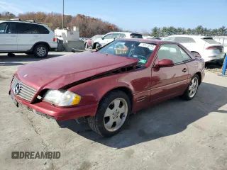 2000 Mercedes-Benz SL-Class with VIN WDBFA68FXYF193901, listed as a Copart auction lot 79173514 with 143,019 mi miles and Salvage Title. Bid and sale history available at carsss.com. Image 1.