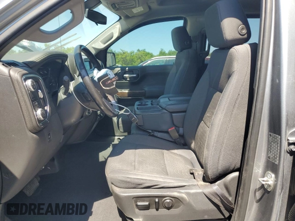 2019 GMC Sierra 1500 with VIN 3GTU8BED2KG193400, listed as a Copart auction lot 53545715 with 50,437 mi miles and Salvage Title. Bid and sale history available at DreamBid. Image 7.