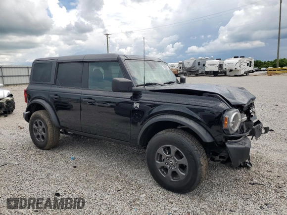 2022 Ford Bronco with VIN 1FMDE5BH5NLA89889, listed as a Copart auction lot 56490255 with 21,913 mi miles and Salvage title. Bid and sale history available at DreamBid. Image 4.