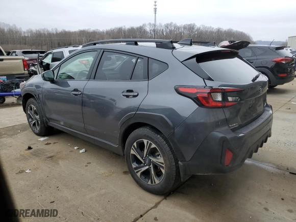 2024 Subaru Crosstrek Premium with VIN JF2GUADC6R8883714, listed as a Copart auction lot 43417835 with 3,650 mi miles and Salvage Title. Bid and sale history available at carsss.com. Image 2.