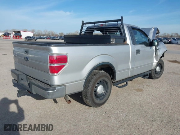 2012 Ford F-150 XL with VIN 1FTMF1CM5CFC93965, listed as a IAAI auction lot 41811871 with 1 mi miles. Bid and sale history available at carsss.com. Image 4.