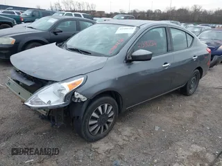 2016 Nissan Versa S Plus with VIN 3N1CN7AP3GL894725, listed as a IAAI auction lot 41580254 with 115,974 mi miles. Bid and sale history available at carsss.com. Image 2.
