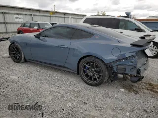 2024 Ford Mustang Dark Horse with VIN 1FA6P8R07R5501707, listed as a Copart auction lot 74508754 with 2,569 mi miles and Salvage Title. Bid and sale history available at carsss.com. Image 2.